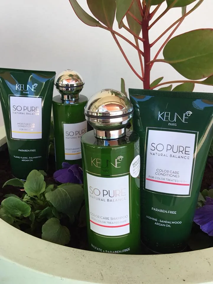 Keune So Pure bond and treatment products, Babalon for Hair